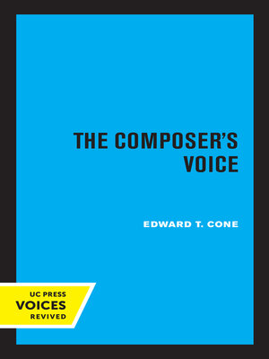cover image of The Composer's Voice